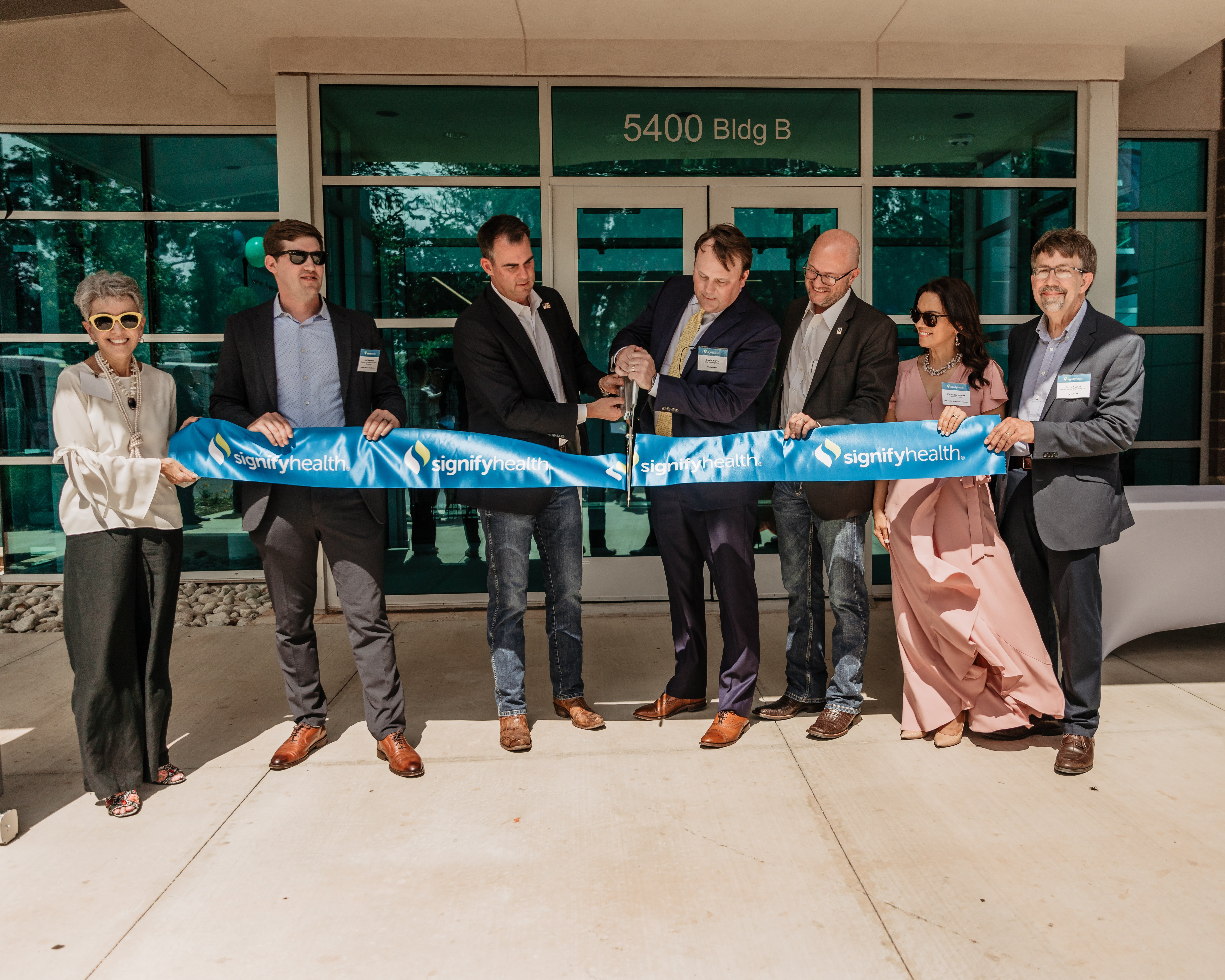 Signify Health Oklahoma City Office Ribbon Cutting